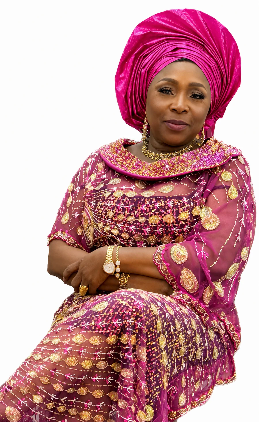 Official portrait of Dame Princess Esom Nwafor-Orizu